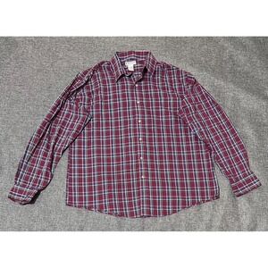 Windridge Men's L Plaid Long Sleeve Shirt